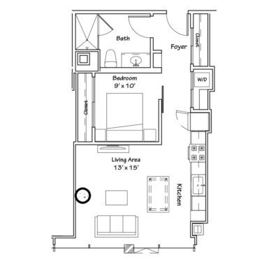 Rendering of the V05 Floor Plan