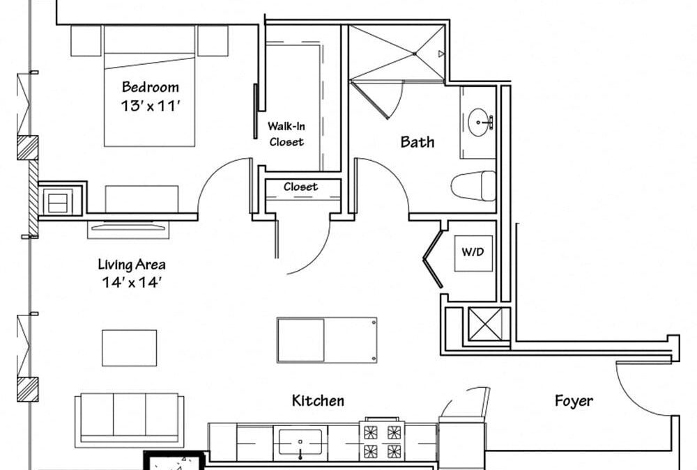 1 bedroom apartment for rent