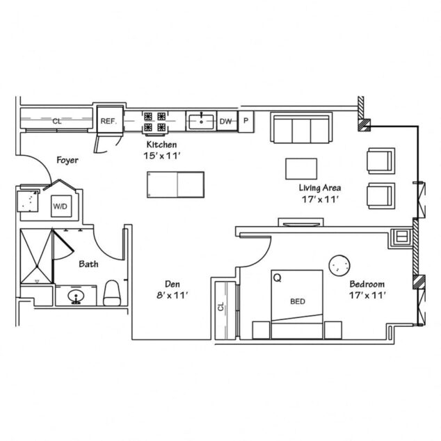 1 bedroom apartment for rent