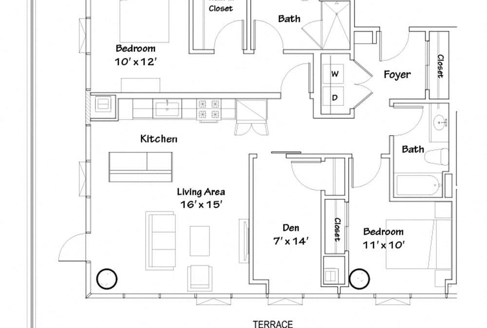 2 bedroom apartment for rent