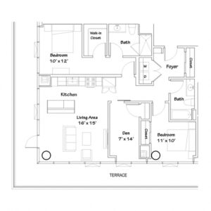 2 bedroom apartment for rent