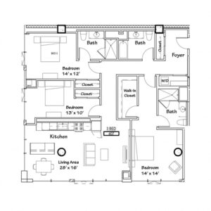 3 bedroom apartment for rent