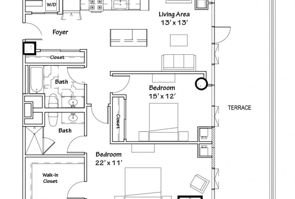 2 bedroom apartment for rent