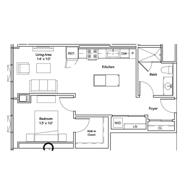 1 bedroom apartment for rent