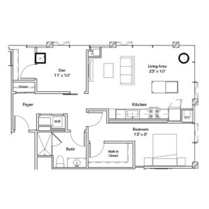 1 bedroom apartment for rent