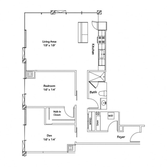 1 bedroom apartment for rent