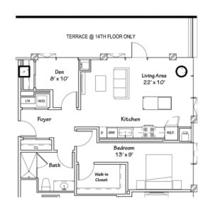 1 bedroom apartment for rent
